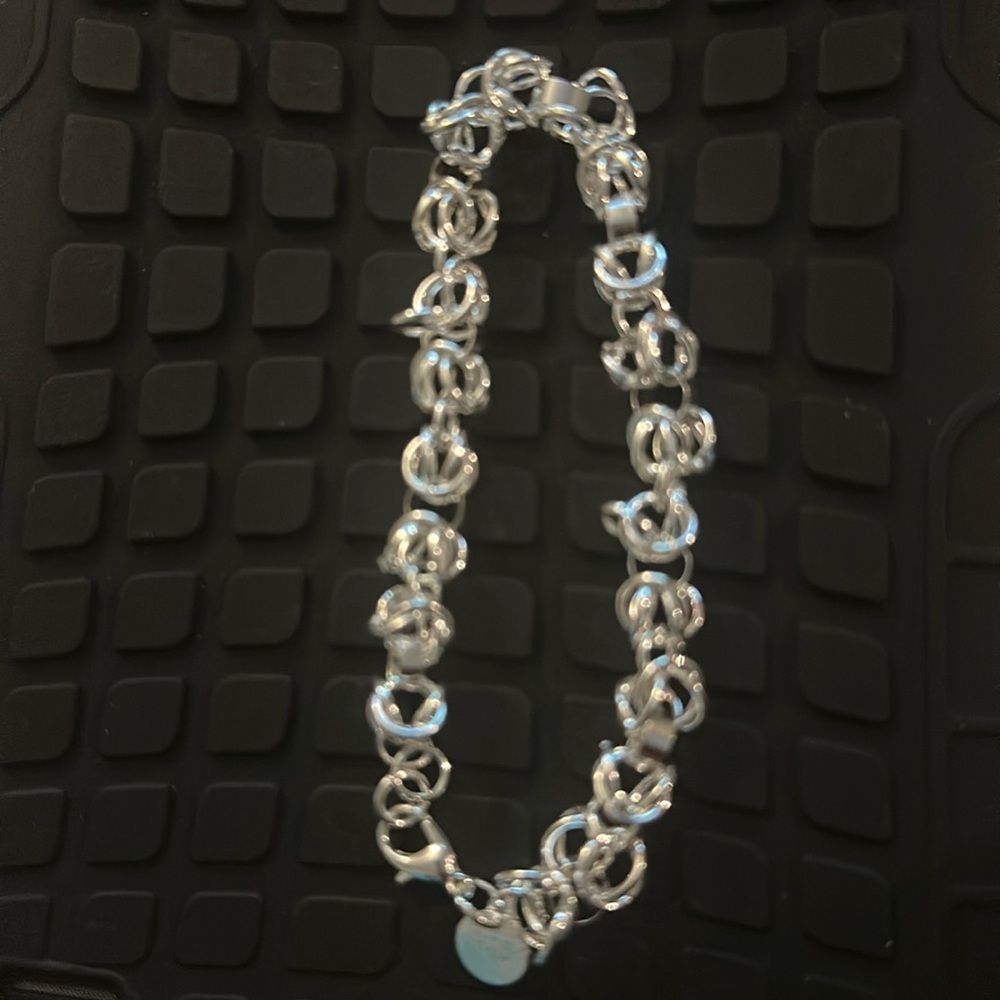 Elegant Silver Chain Bracelet